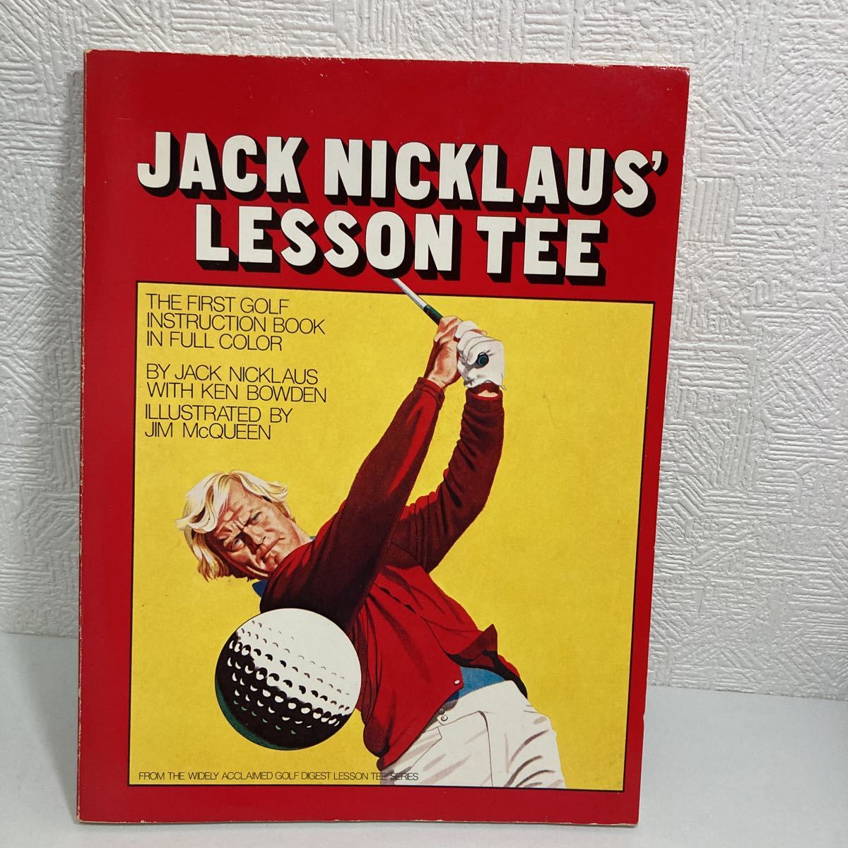 ジャックニクラウス　レッスンティー Jack Nicklaus' Lesson tee ペーパーバック　本_1