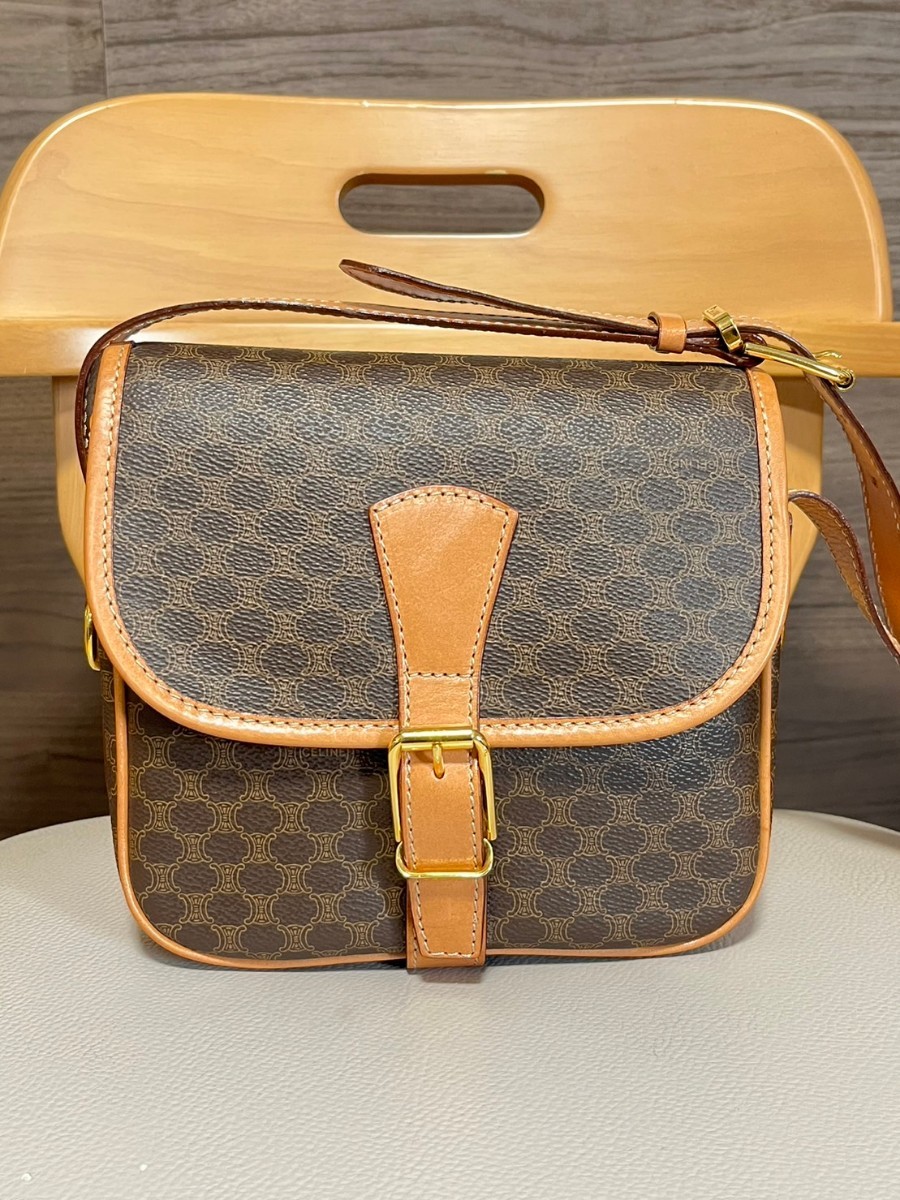 CELINE セリーヌ マカダム ショルダーバッグ(ショルダーバッグ)｜売買 