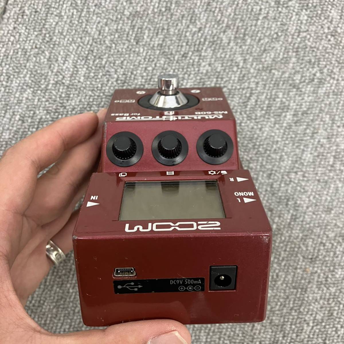 ○【売り切り】ZOOM ズーム MULTI STOMP マルチストンプ forBass