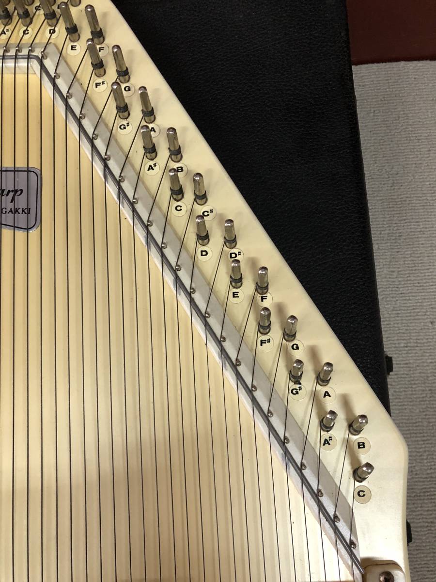 中古☆Chroma harp/クロマハープ☆TOKAI GAKKI/東海楽器☆36弦☆ハード