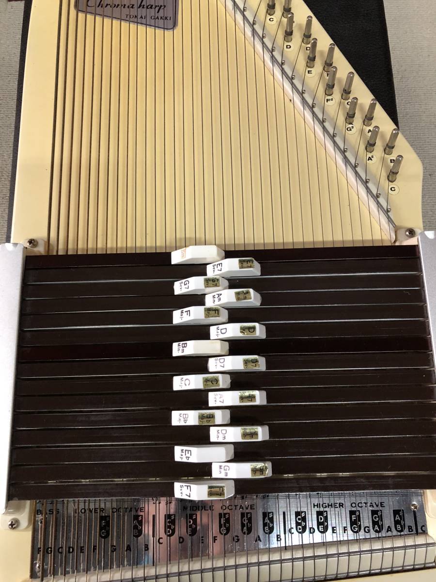 中古☆Chroma harp/クロマハープ☆TOKAI GAKKI/東海楽器☆36弦☆ハード