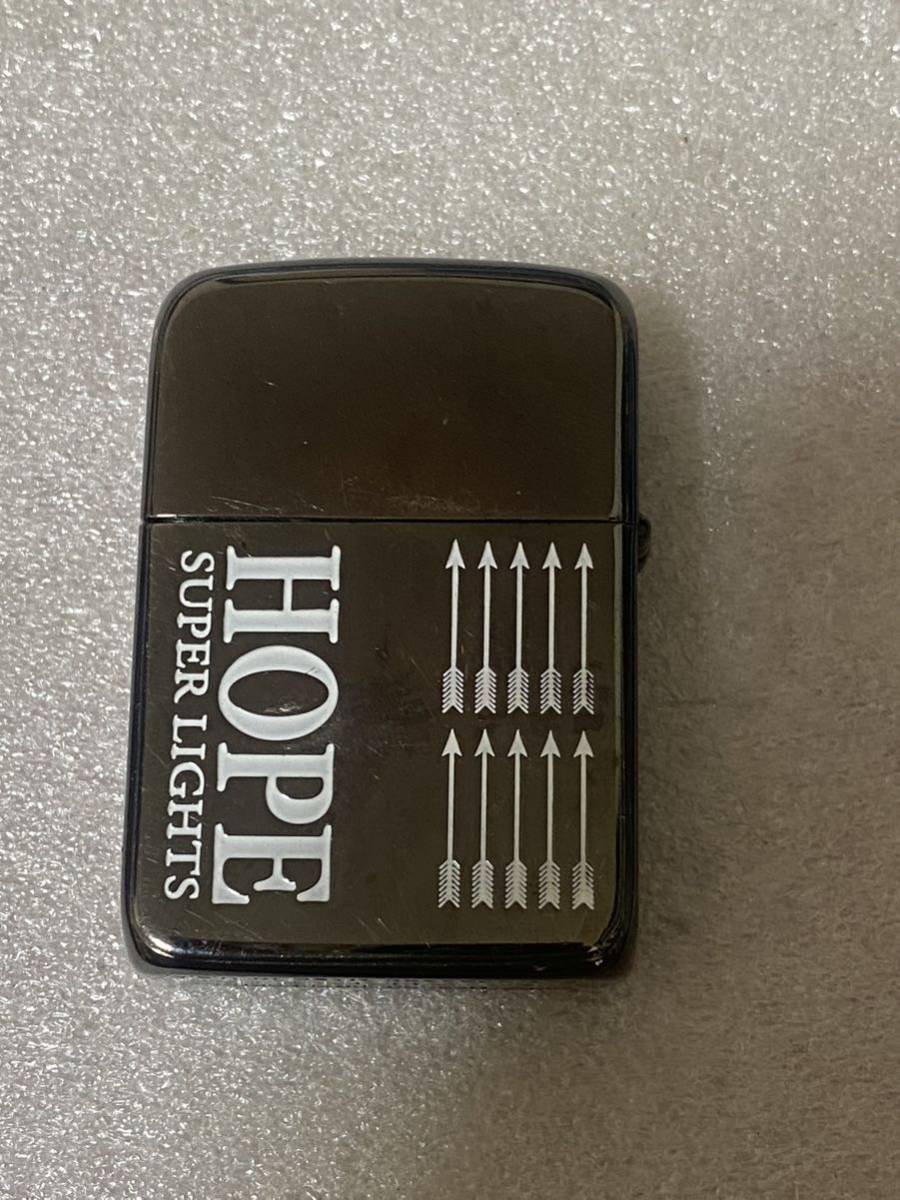 送料無料 ZIPPO ジッポ HOPE オイルライター 170590 現状品 ZIPPO 