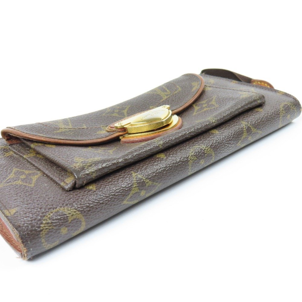 1円 LOUIS VUITTON ルイヴィトン エピ ラウンドファスナー 二つ折り 三