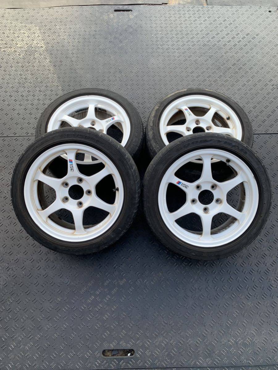 SSR TYPE-C 5穴 邪魔くさい 16インチ 7J +42 タイヤ付4本セット