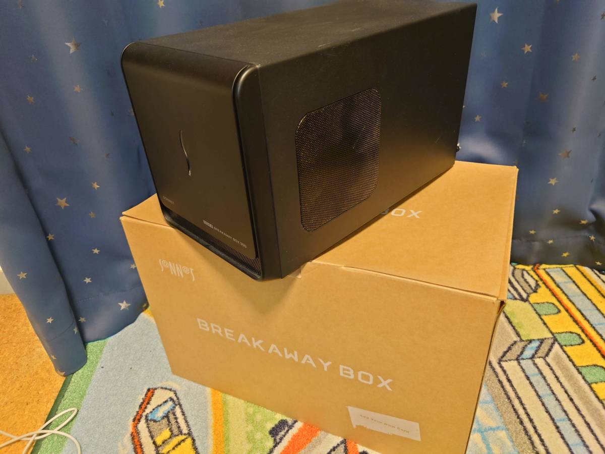 Sonnet eGFX Breakaway Box 550 / sapphire AMD radeon RX580 中古 