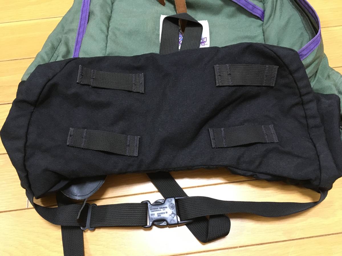 美品 グレゴリー レアカラー 紫タグ グレー パープル コーデュラ 