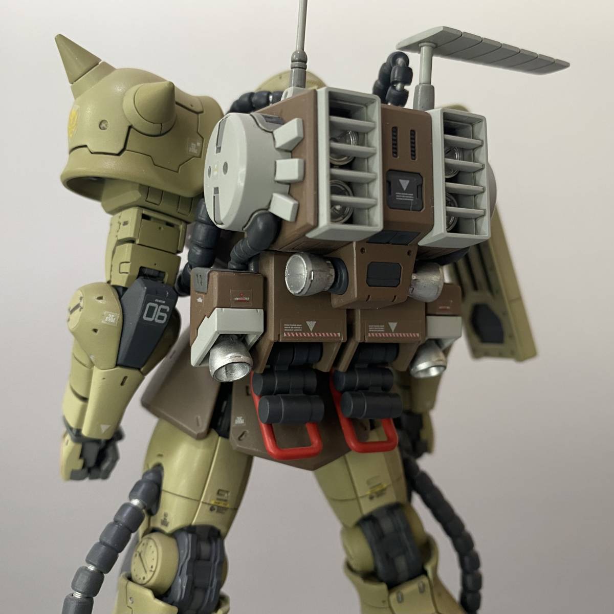 1/144 RG ザク・マインレイヤー 全塗装 完成品】ガンダム MSV ガンプラ