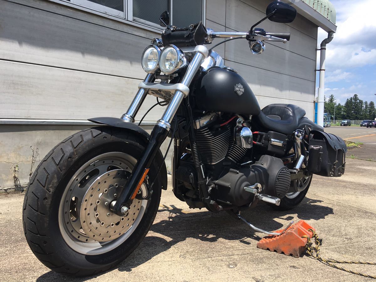 仙台発　ハーレーダビットソン　ファットボブ 2008年式　ETCその他　付属パーツ多数♪