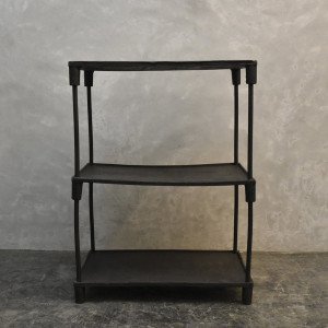 アイアン シェルフ　ヴィンテージ　インダストリアル　アンティーク　古道具　錆　錆鉄　店舗什器　