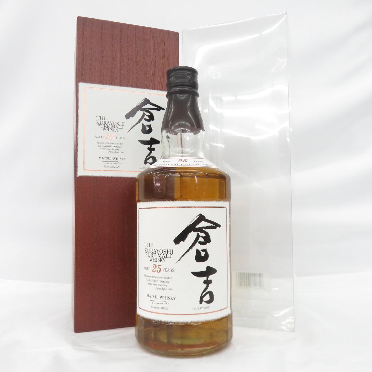 未開栓】マツイ ピュアモルト 倉吉 25年 ウイスキー 700ml 46% 箱付