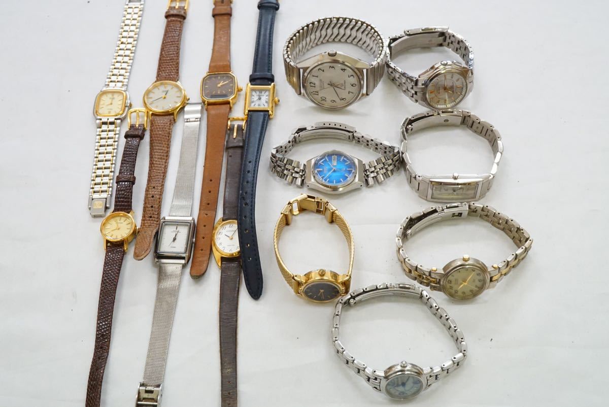 F375 全てCITIZEN/シチズン 腕時計 14点セット クォーツ アクセサリー メンズ レディース 大量 まとめて おまとめ まとめ売り ジャンク品