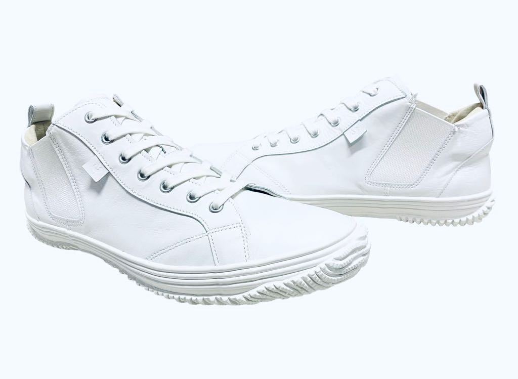 美品!! 名作!! 日本製 SPINGLE MOVE スピングルムーブ SPM-442 size LL サイドゴア カンガルーレザー MADE IN JAPAN