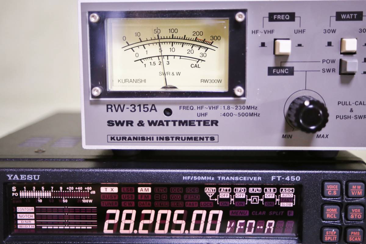 FT-450 HF～50MHz 100W機 FT-450 ヤエス FT-450D DC 100⁄100W 0