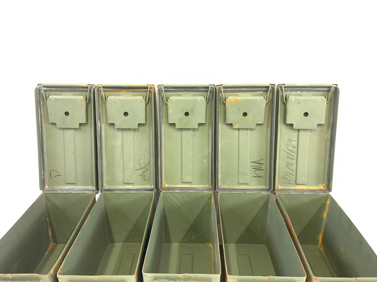 米軍 ボックス 米海軍 U S NAVY SMALL ARMS AMMO BOX 米軍放出品