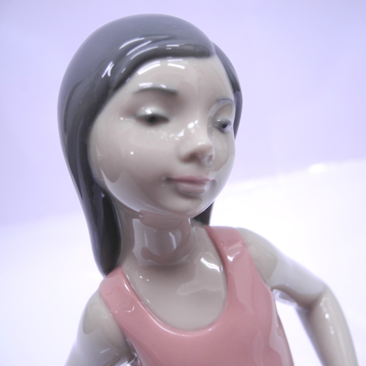 リヤドロ フィギュリン LLADRO 置物 陶器人形 少女 リアドロ dog