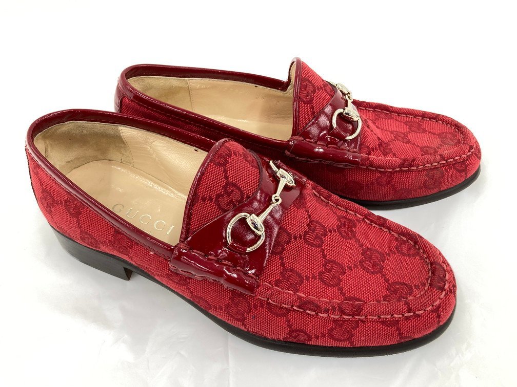 グッチ　ローファー　36 1/2 GUCCI グッチ ローファーサイズ36 23㎝【BJAG5021】 グッチ ローファー