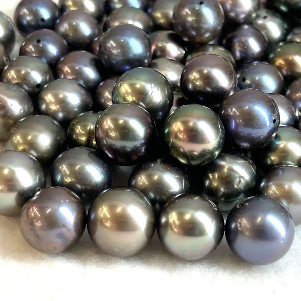 大量!!［本真珠おまとめ］O 100g/500ct 約9.5mm珠 pearl パール 南洋白蝶 アコヤ 淡水 ケシ ジュエリー jewelry 裸石 宝石 ③