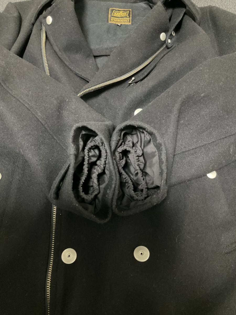 KADOYA カドヤ RM-MARINE COAT Pコート ブラックピーコート 定価