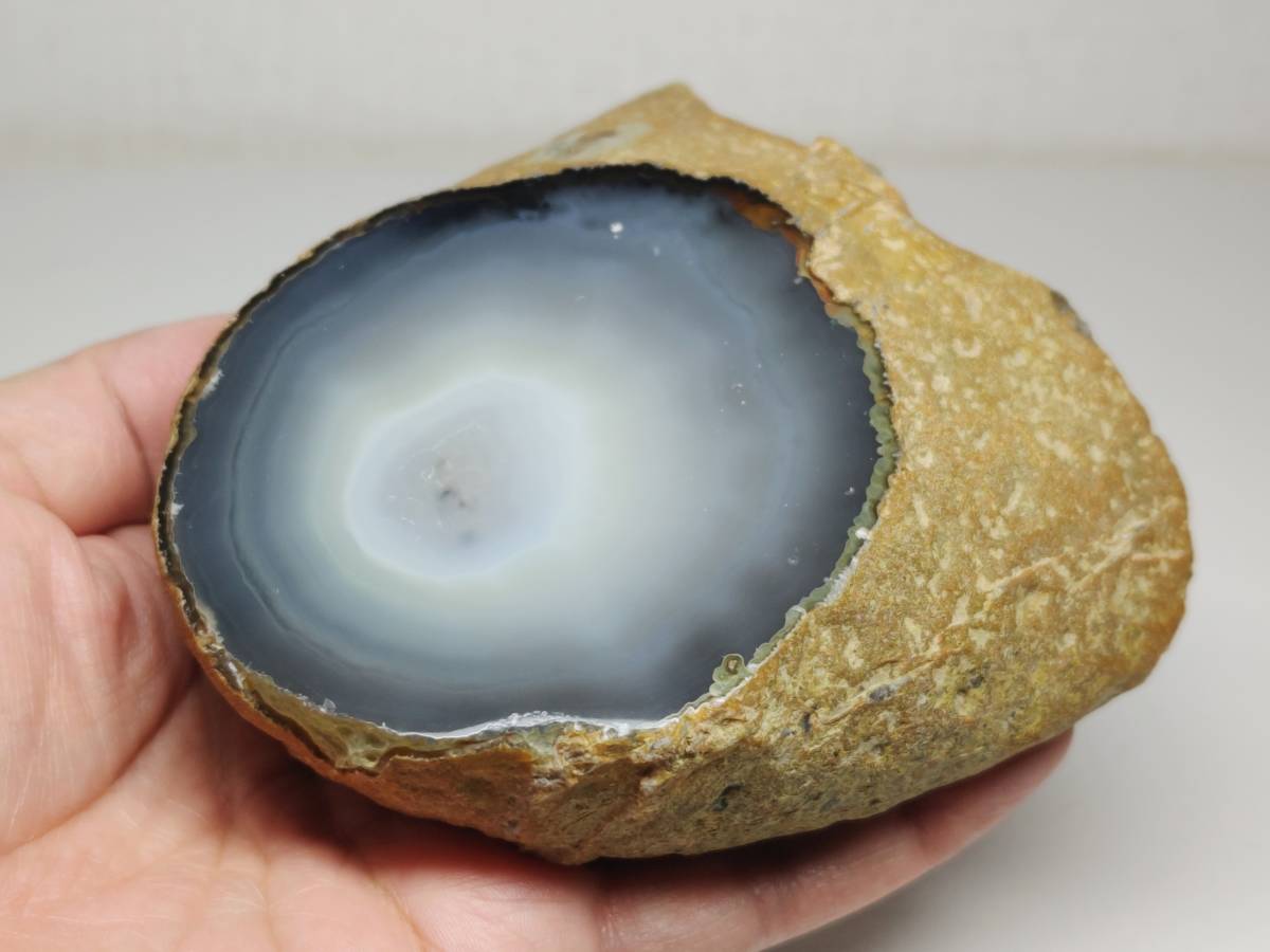 科学、自然 【灰紫】◇3.6kg◇ 瑪瑙 アゲート メノウ 原石 鑑賞石 自然石