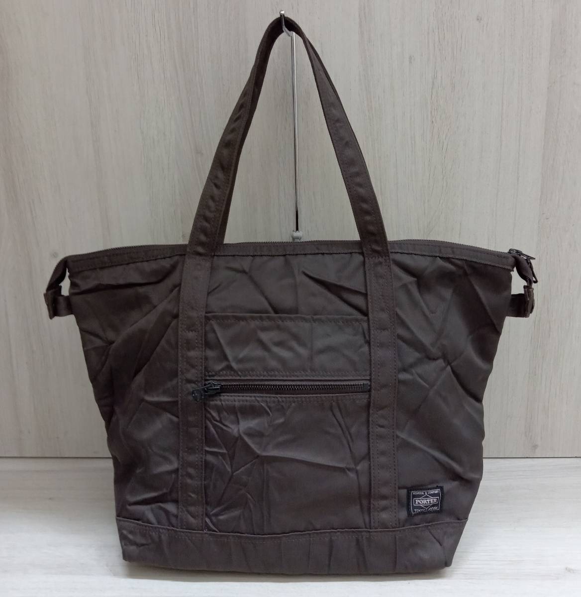 PORTER/ポーター/トートバッグ/RIDE/TOTE BAG/ブラウン系