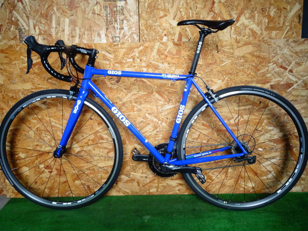 □GISO FURBO ジオス SHIMANO SORA 3400 2X9S ALEXRIMS R450 サイズ52