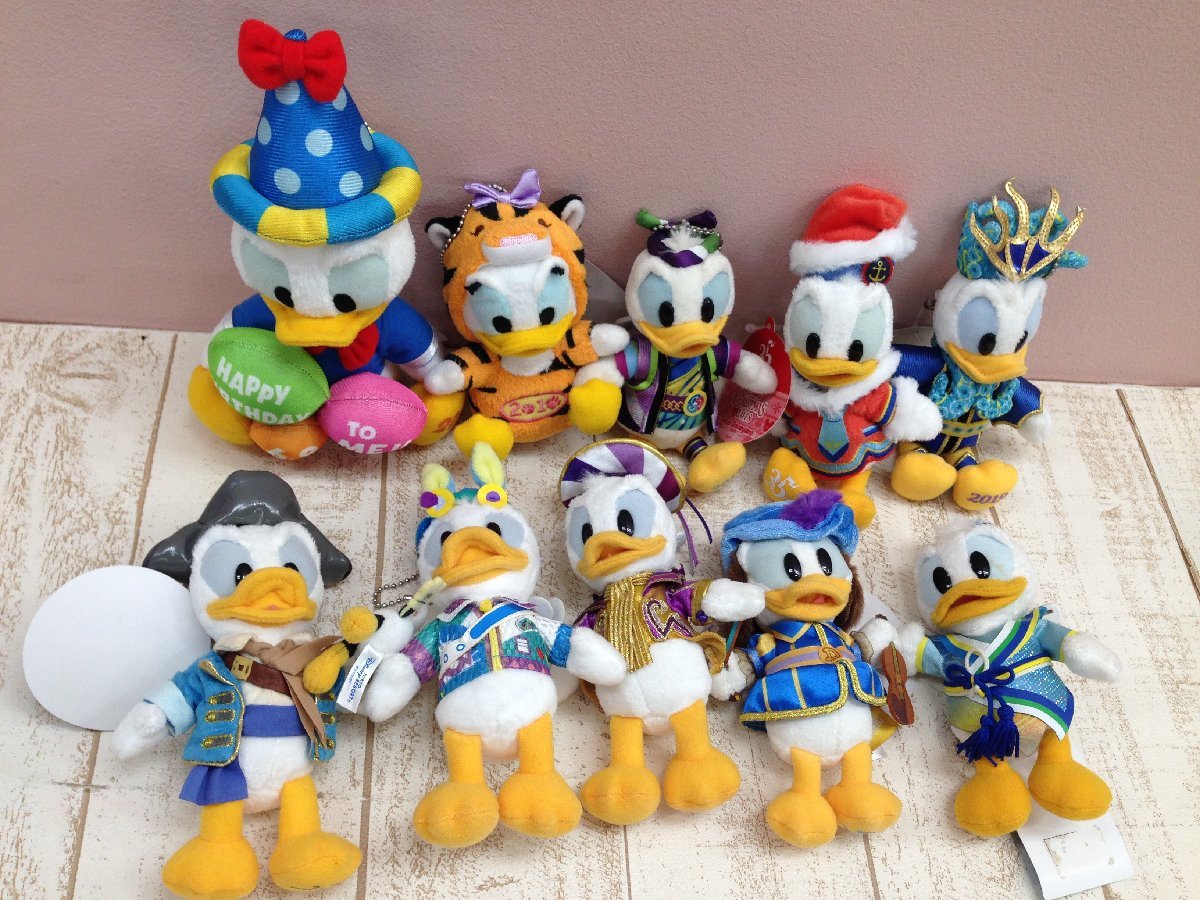 ◇ディズニー 《大量セット》ドナルドダックグッズ 10点 ぬいぐるみ