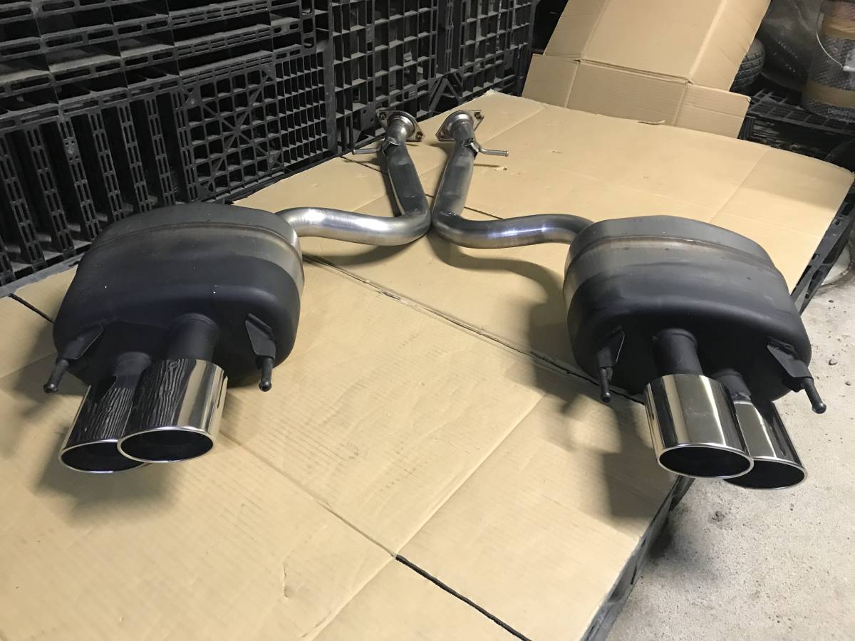 使用短い美品 LEXUS レクサス RC-F 純正 左右4本出し デュアルマフラー