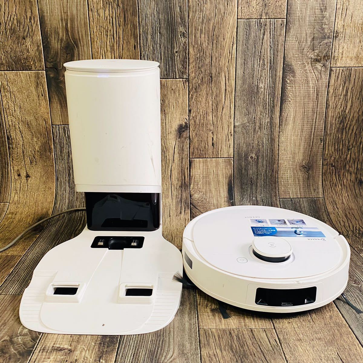 (R84)ロボット掃除機 DEEBOT T9+ DLX13-54 エコバックス ECOVACS ディーボット ドッキングステーション CH1918電源確認済み