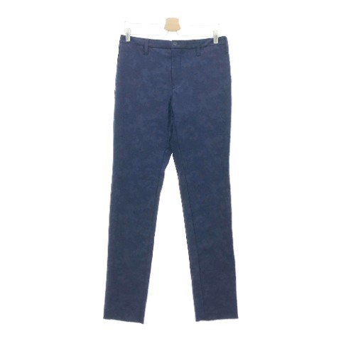 【美品】BRIEFING GOLF ブリーフィング パンツ カモフラ ネイビー系 M [240101046638] ゴルフウェア メンズ