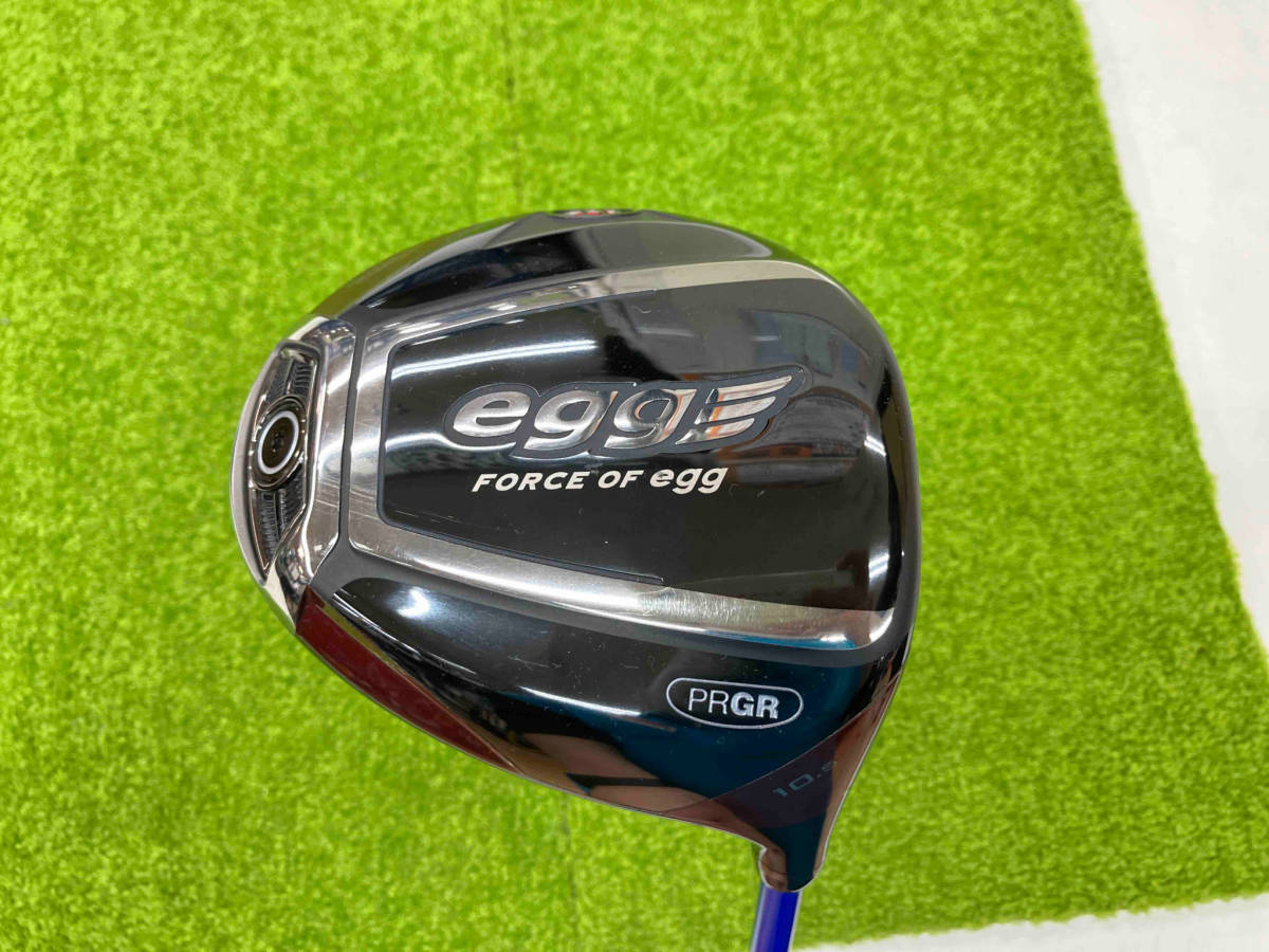 現状品 PRGR egg 10.5度　フレックスX ツアーAD プロギアエッグ　ドライバー