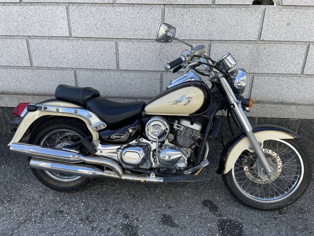 距離浅2850キロ デイリン デイスター125 DAELIM DAYSTER125