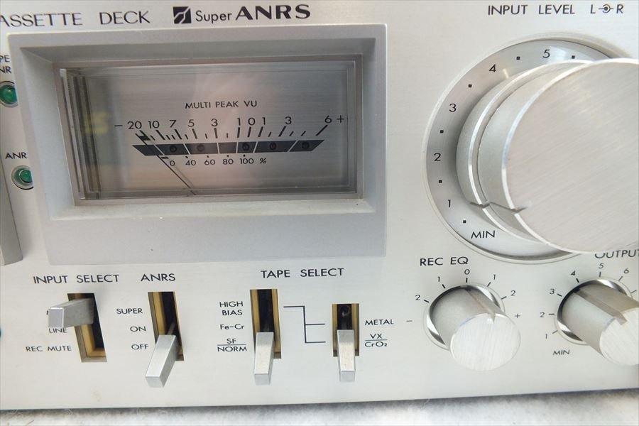 ☆ Victor ビクター KD-A6 カセットデッキ 音出し確認済 中古 現状品