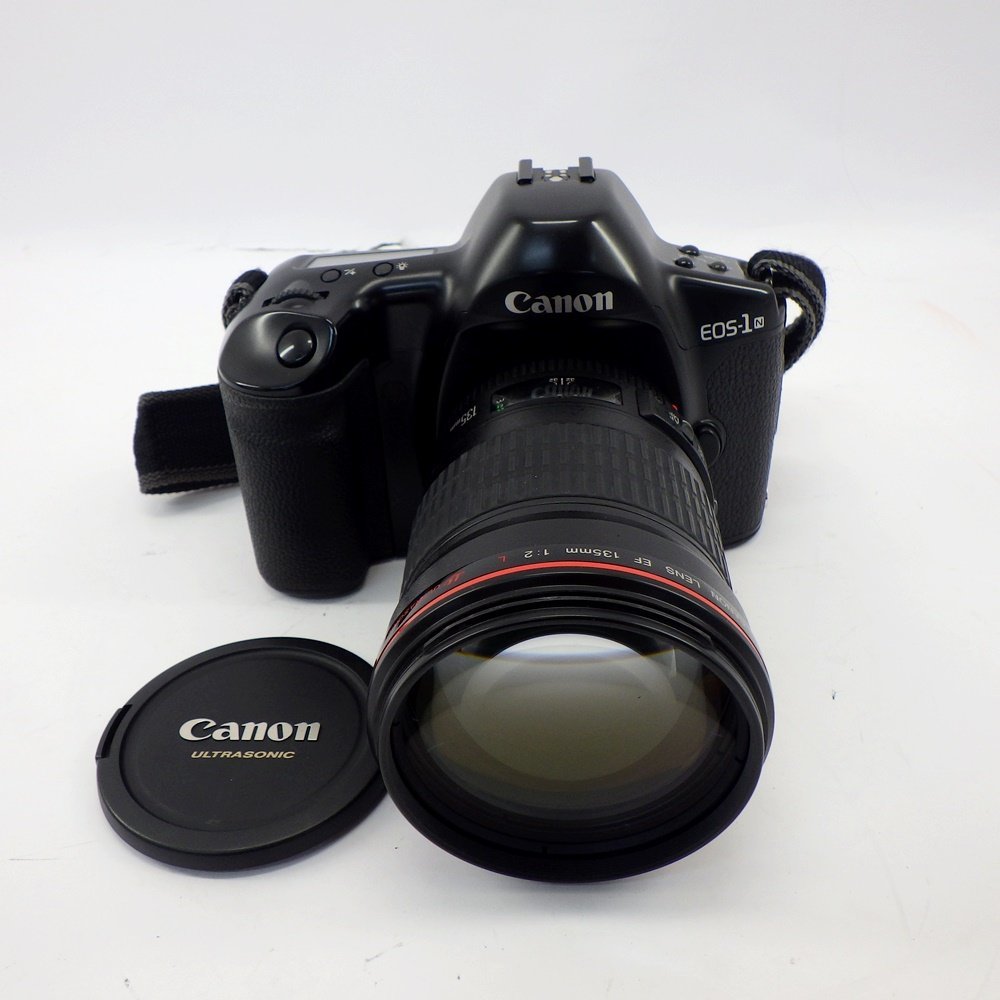 1円～ Canon キヤノン EOS-1 N /EF 135mm 1:2 L ULTRASONIC フィルム一眼レフカメラ ※動作確認済み 現状品 カメラ 1-2180836【O商品】