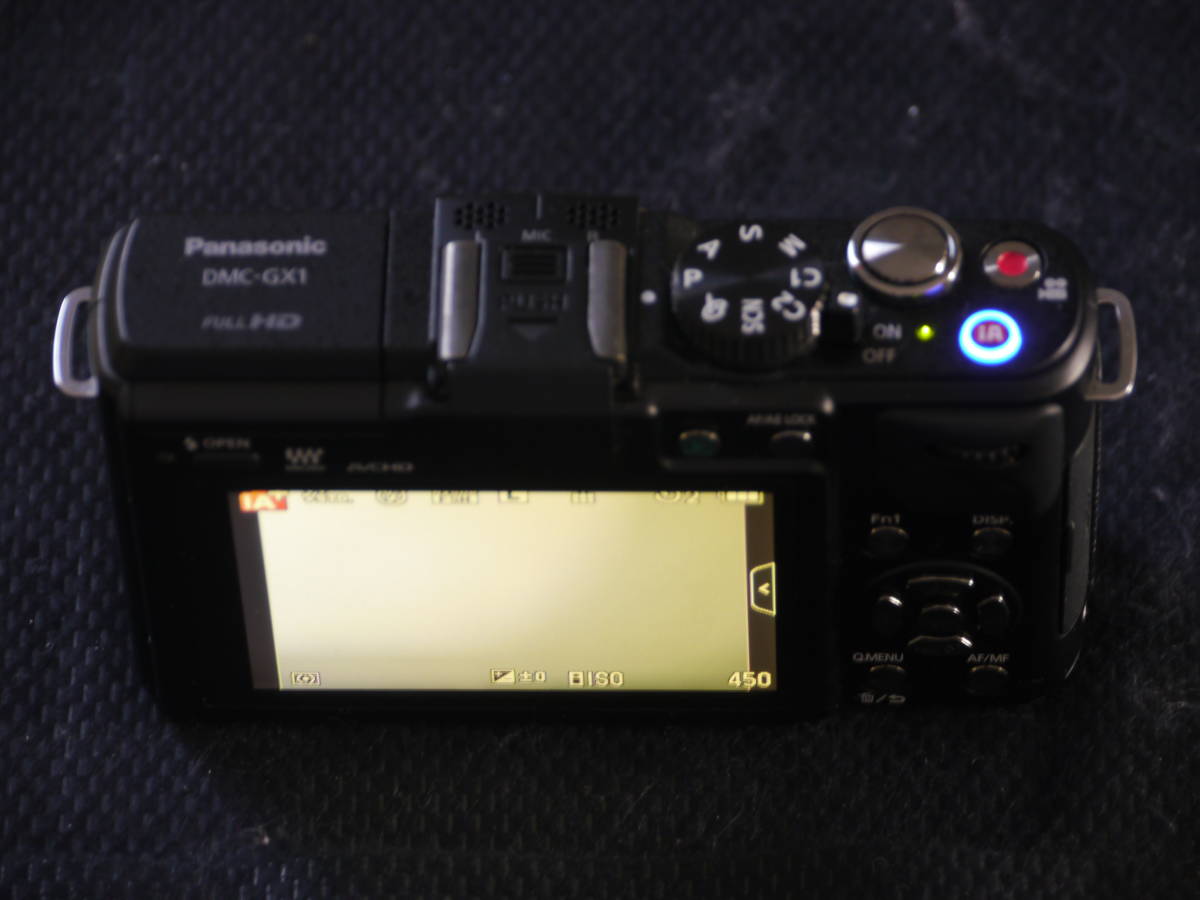 Panasonic　LUMIX　DMC-GX1-K　Esprit Black エスプリブラック　Body　ミラーレス一眼カメラ　ボディ　MADE IN JAPAN　動作確認済　現状品