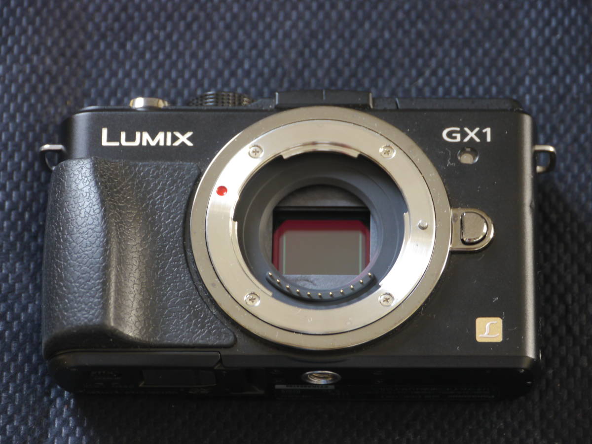 Panasonic　LUMIX　DMC-GX1-K　Esprit Black エスプリブラック　Body　ミラーレス一眼カメラ　ボディ　MADE IN JAPAN　動作確認済　現状品