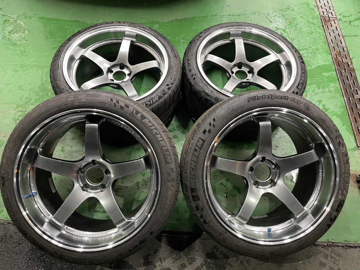 R35 GTR ADVAN GT ホイール タイヤセット 20インチ 10.5J +24 11.0J +5