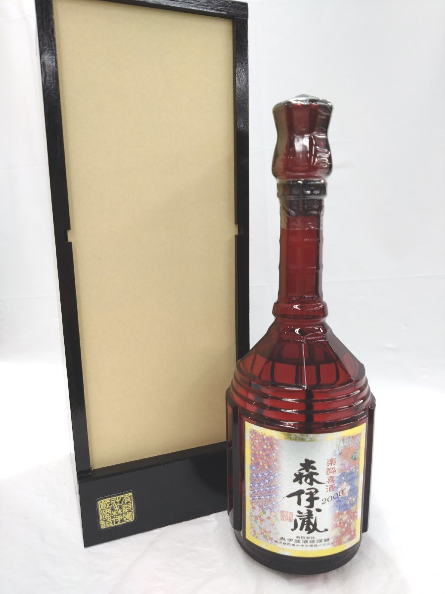 ★東京都配送限定★（未開栓）楽酔喜酒 森伊蔵 2000 木箱付き 芋焼酎 600ml 25%【送料別途】 KA0556