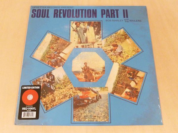 未開封 ボブ・マーリー Soul Revolution Part 2 限定レッドカラー180g