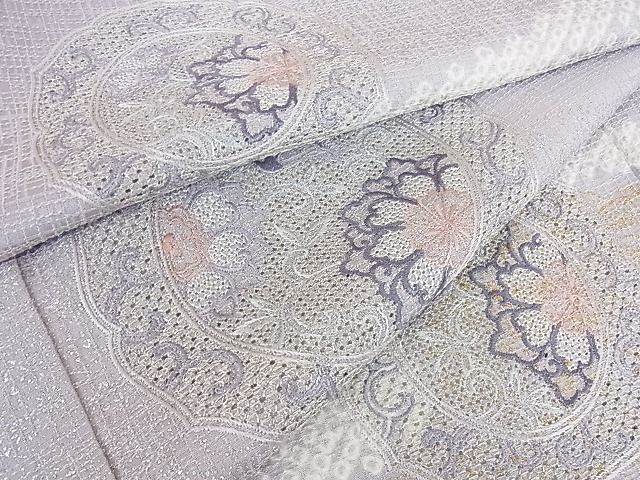 平和屋2□中国三大刺繍 スワトウ刺繍 汕頭刺繍 総刺繍 訪問着 絞り 絵