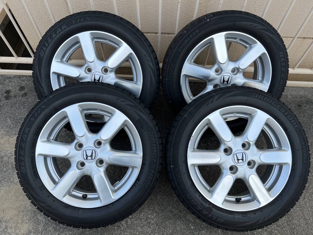 中古 ホンダ 純正アルミホイール 14 x 4.5J +40 PCD100 x 4穴 ハブ