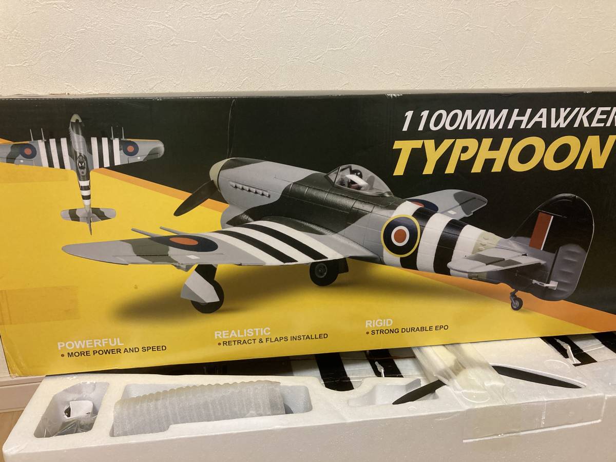 【新作入荷，新作登場】 FMS ホーカータイフーン1100MM PNP完成機 未組み立て(組立キット（電動）)｜売買されたオークション情報、yahooの商品情報をアーカイブ公開 - オークファン 組立キット（電動）