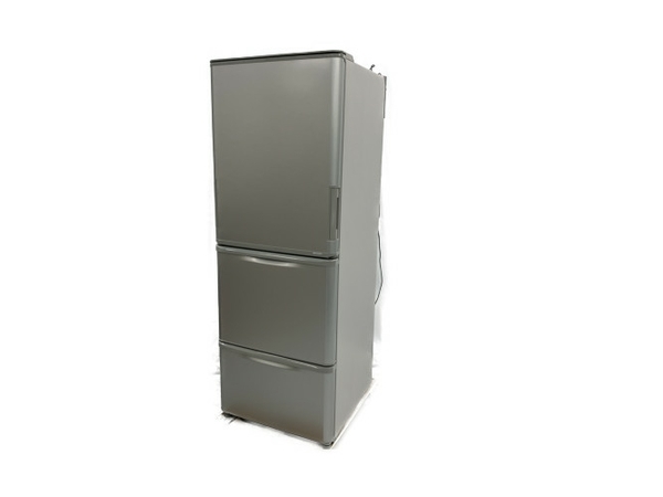 SHARP ノンフロン冷凍冷蔵庫 SJ-W352F-S 350L/68kg 2020年製 シャープ