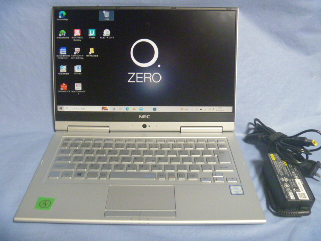 @3★送料込/VK23TGV/バッテリ-〇/タッチ式/第６世代/2017年製/8GB/256GB/13.3型/Office2021/W10/NEC/ S色/フルHD