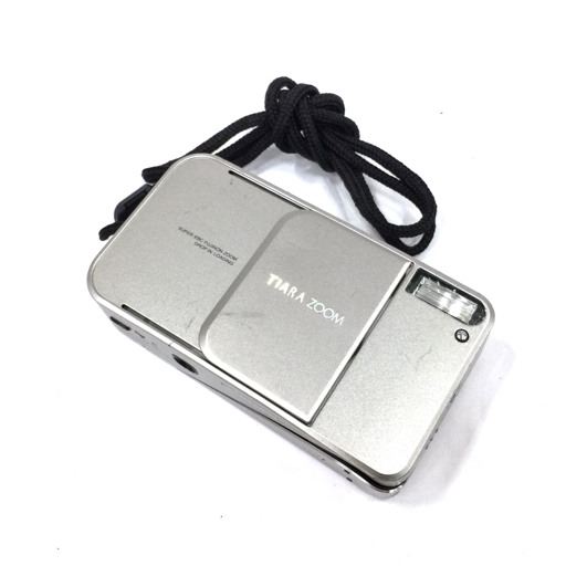 □富士フイルム ティアラ TIARA フィルム カメラ 通電確認済 現状品 TIARA ZOOM FUJIFILM コンパクト 富士フイルム - | フィルムカメラ 1円
