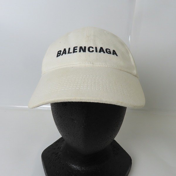 BALENCIAGA/バレンシアガ フロントロゴ刺繍 ベースボール BALENCIAGA/バレンシアガ フロントロゴ刺繍 ベースボール