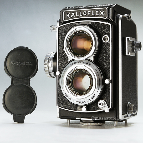 kalloflex 二眼レフカメラ ⁄ 二眼レフ総合サイト 二眼里程標 KALLOFLEX フィルムカメラ 75mm
