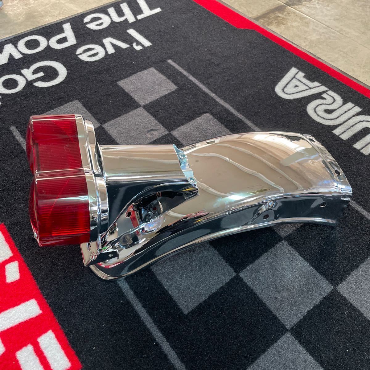 CB250T CB400T ホーク　バブ　リヤフェンダー リアフェンダー テールランプ サンパチ テール　新品　希少　レア　CBX400F GS400 2