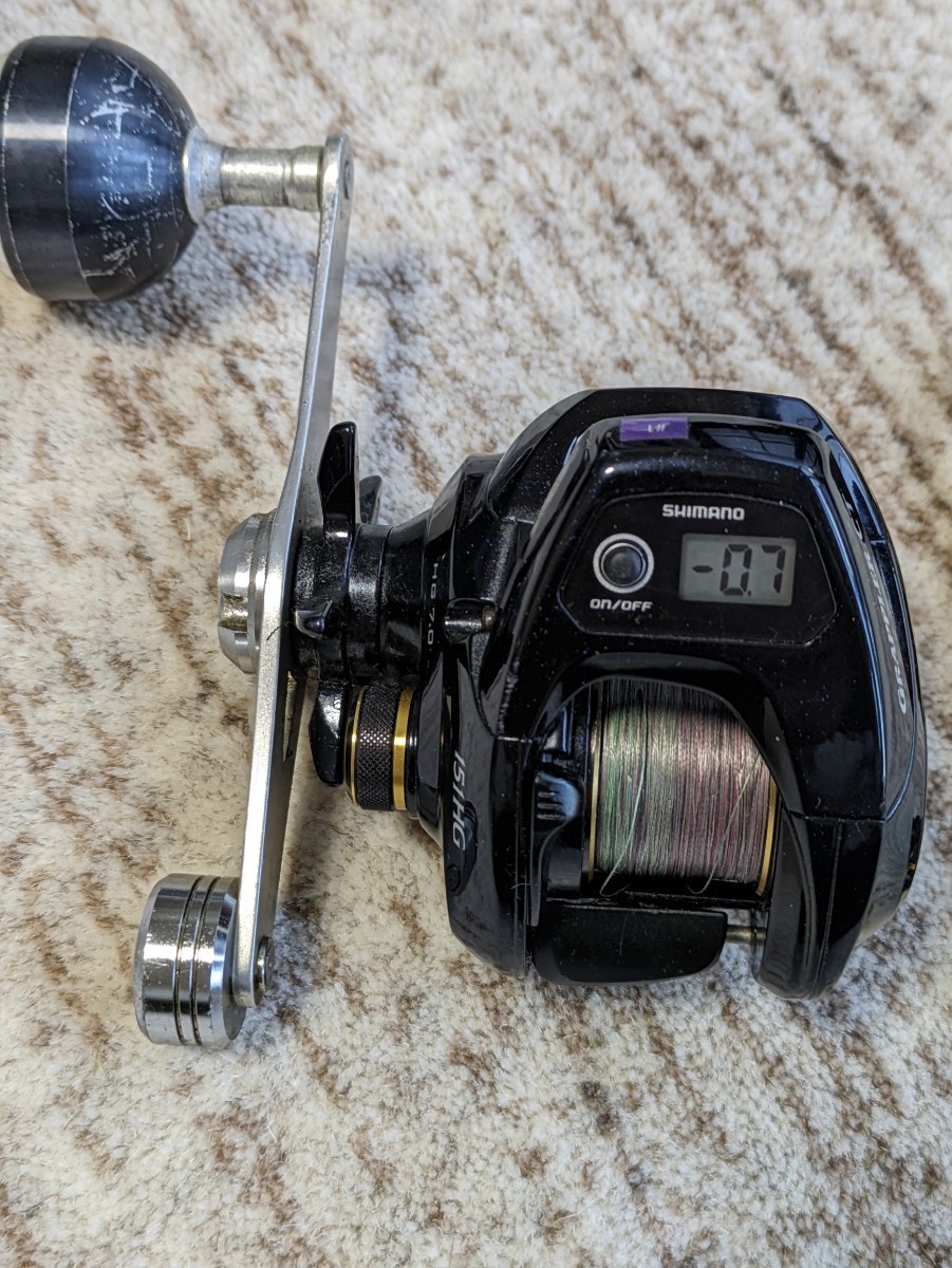 SHIMANOグラップラーCT151HG左巻き　案外美品