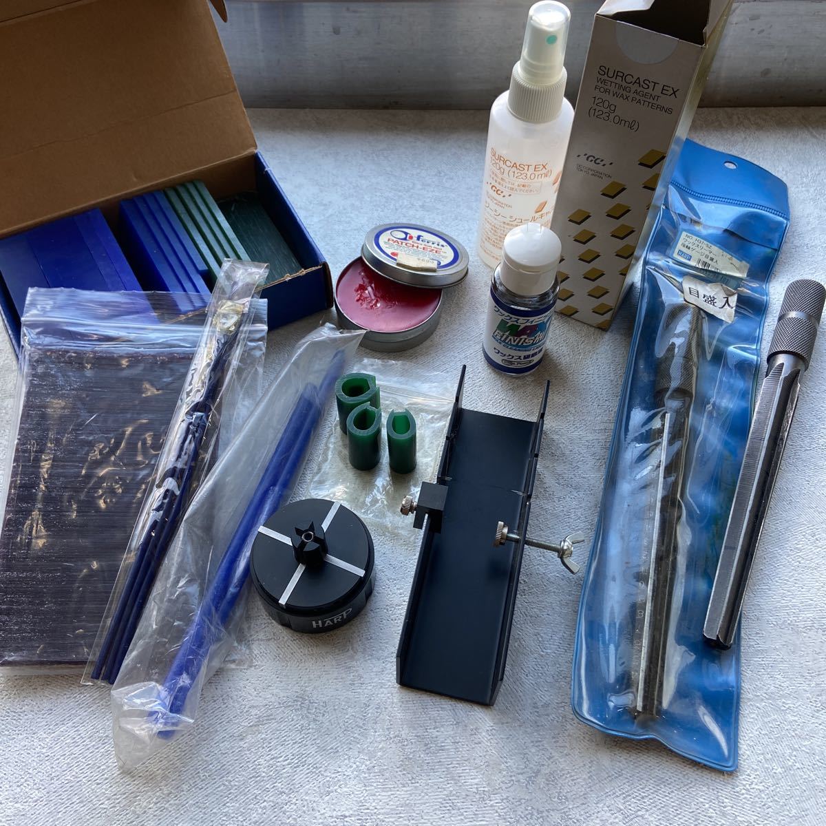 ハープ シーフォース フェリス チューブワックスかんな ワックススライスガイド ワックスリーマー スライスワックス 彫金 歯科技工 まとめ