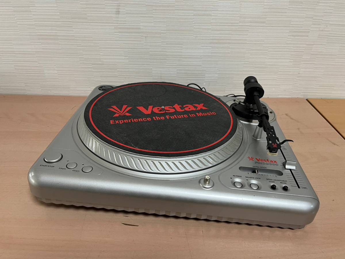 Vestax ターンテーブル PDX-2000 ジャンク品 家電、AV、カメラ